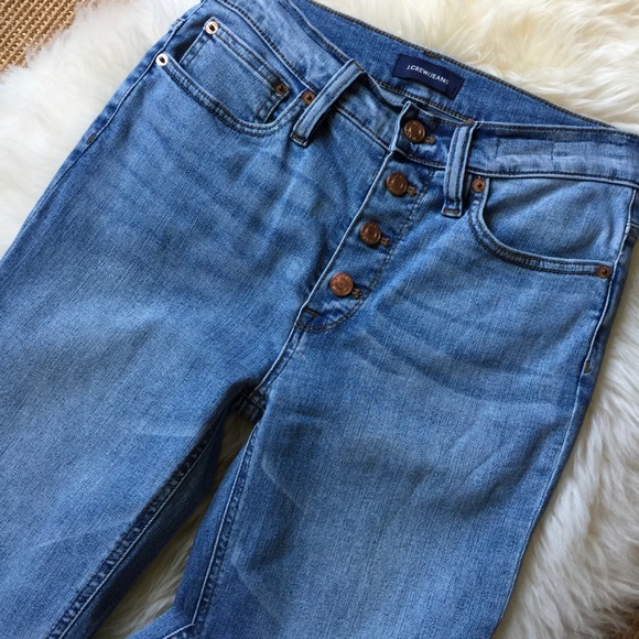 JCREW BUTTON FLY JEANS SZ 27